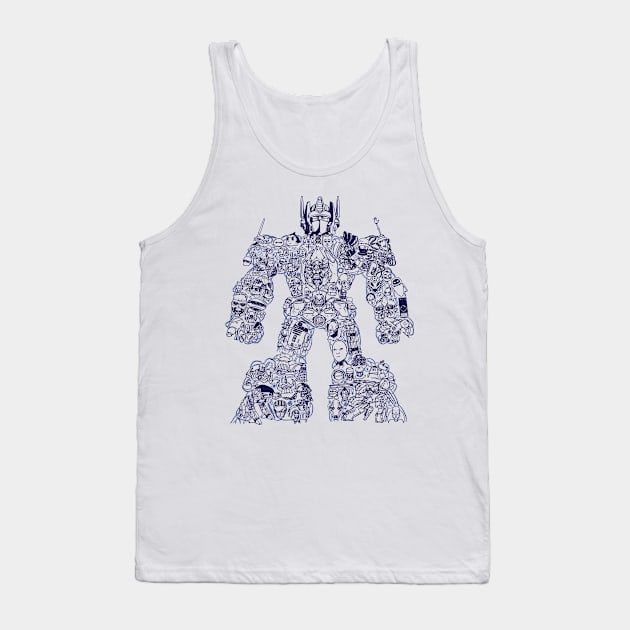 Robots Tank Top by RedBug01